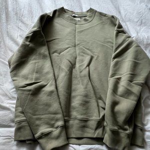 Abercrombie & Fitch Green Crewneck Oversized Size M